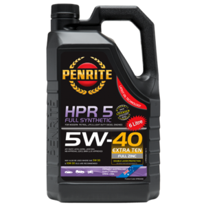 penrite hpr 5 full syn 5w40 6l engine oil